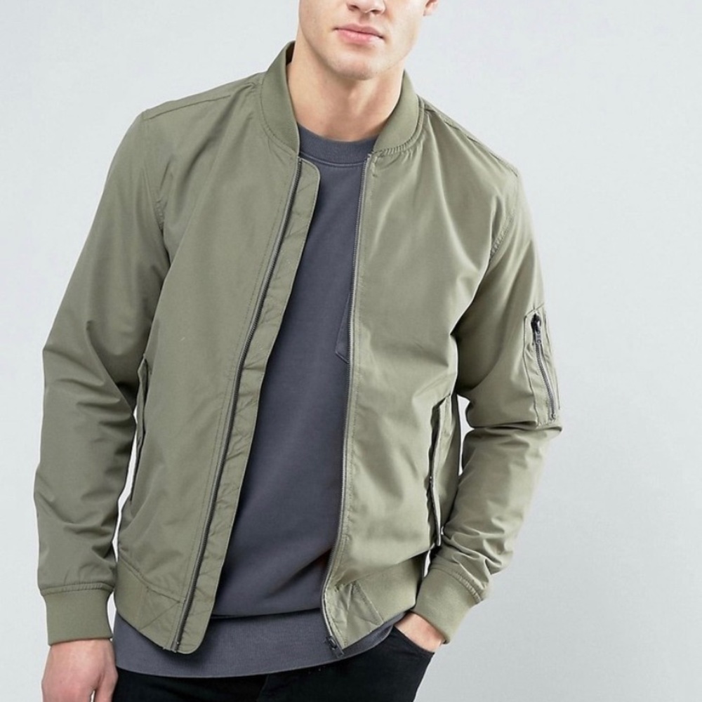 Jack & Jones Men’s core bomber jacket